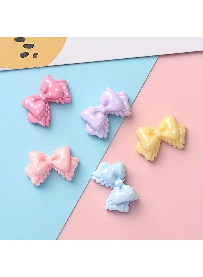 Mixed Color Butterfly Charms For DIY Crafts Jewelry And Party Decorations - Image 1
